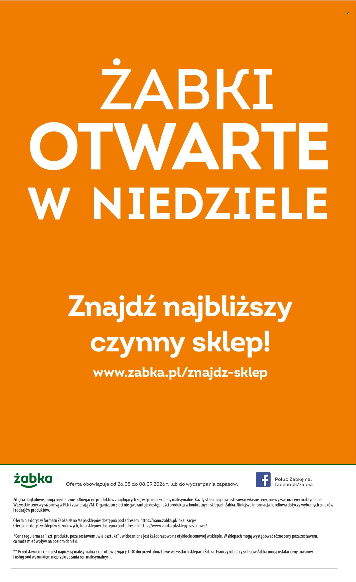 Gazetka Żabka - 26.8.2026. - 8.9.2026.. Strona 16