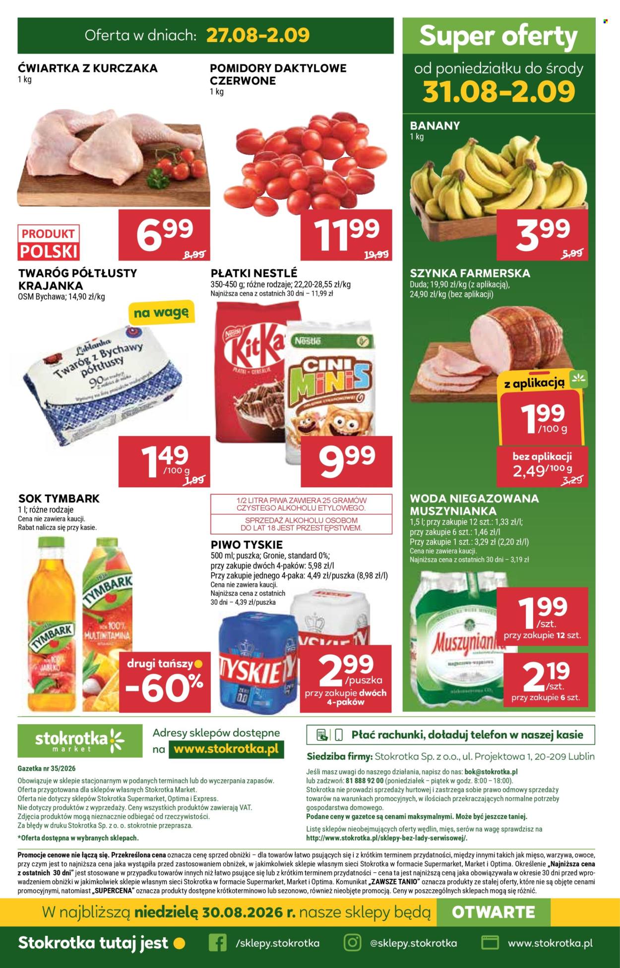 Gazetka Stokrotka Market - 27.8.2026. - 2.9.2026.. Strona 34