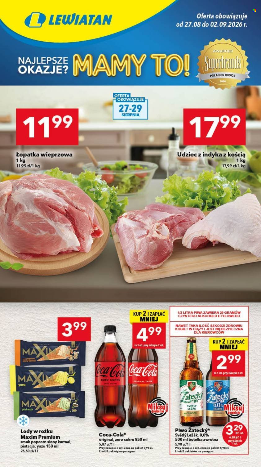 Gazetka Lewiatan - 27.8.2026. - 2.9.2026.. Strona 1