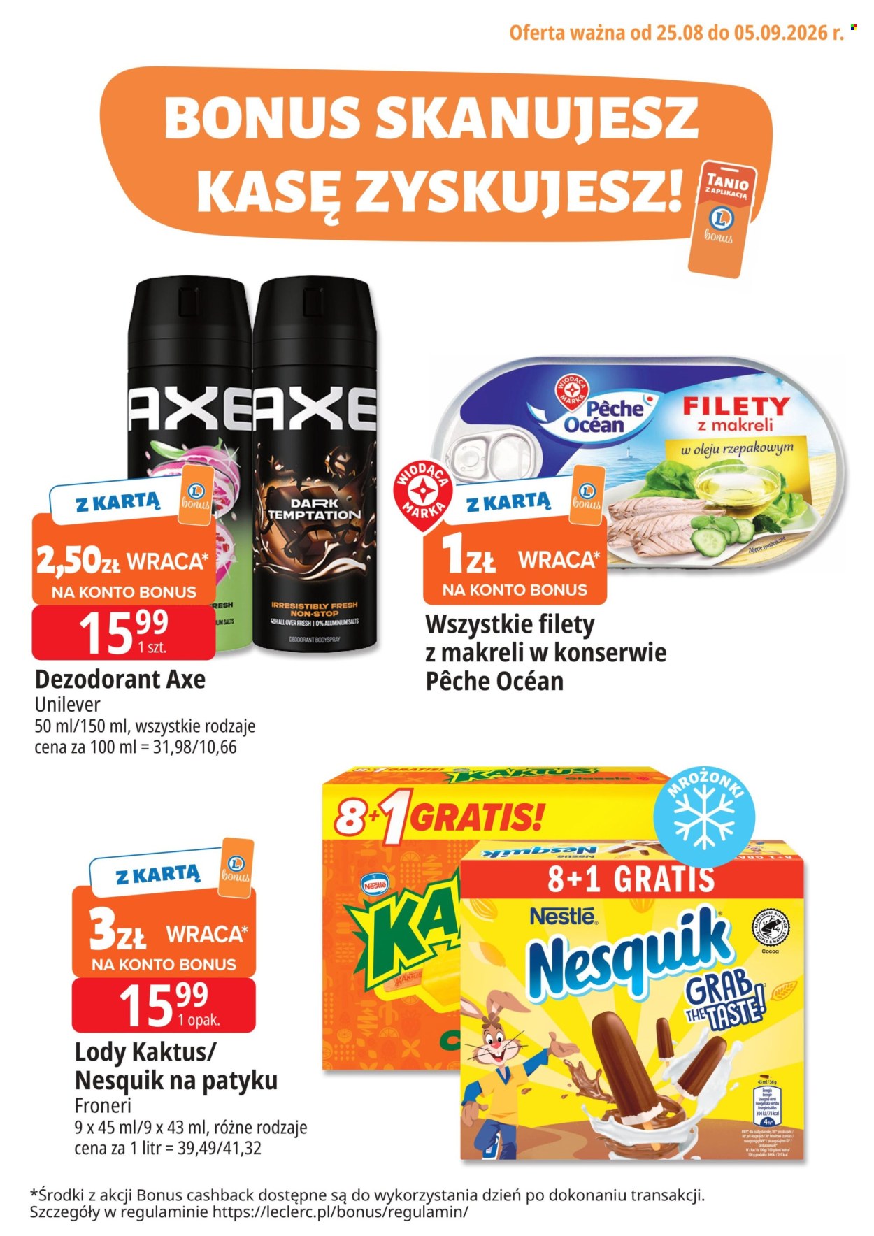 Gazetka E.Leclerc - 25.8.2026. - 5.9.2026.. Strona 2