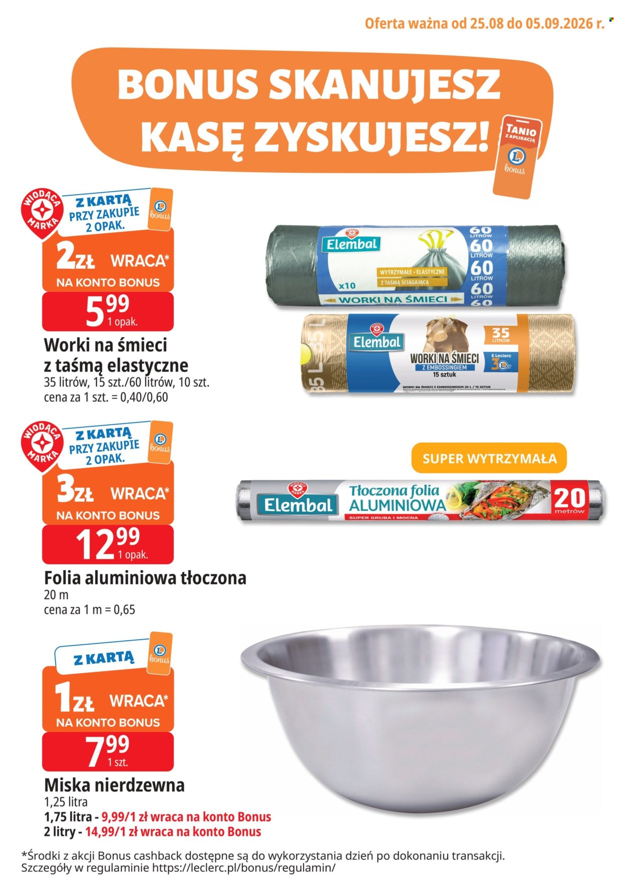 Gazetka E.Leclerc - 25.8.2026. - 5.9.2026.. Strona 4