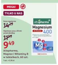 Altapharma, Magnez i Witaminy B w tabletkach, 60 szt.
