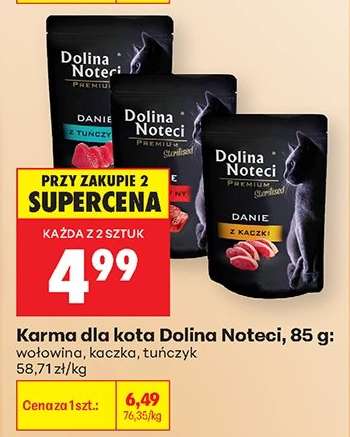 Karma dla kota Dolina Noteci, 85 g