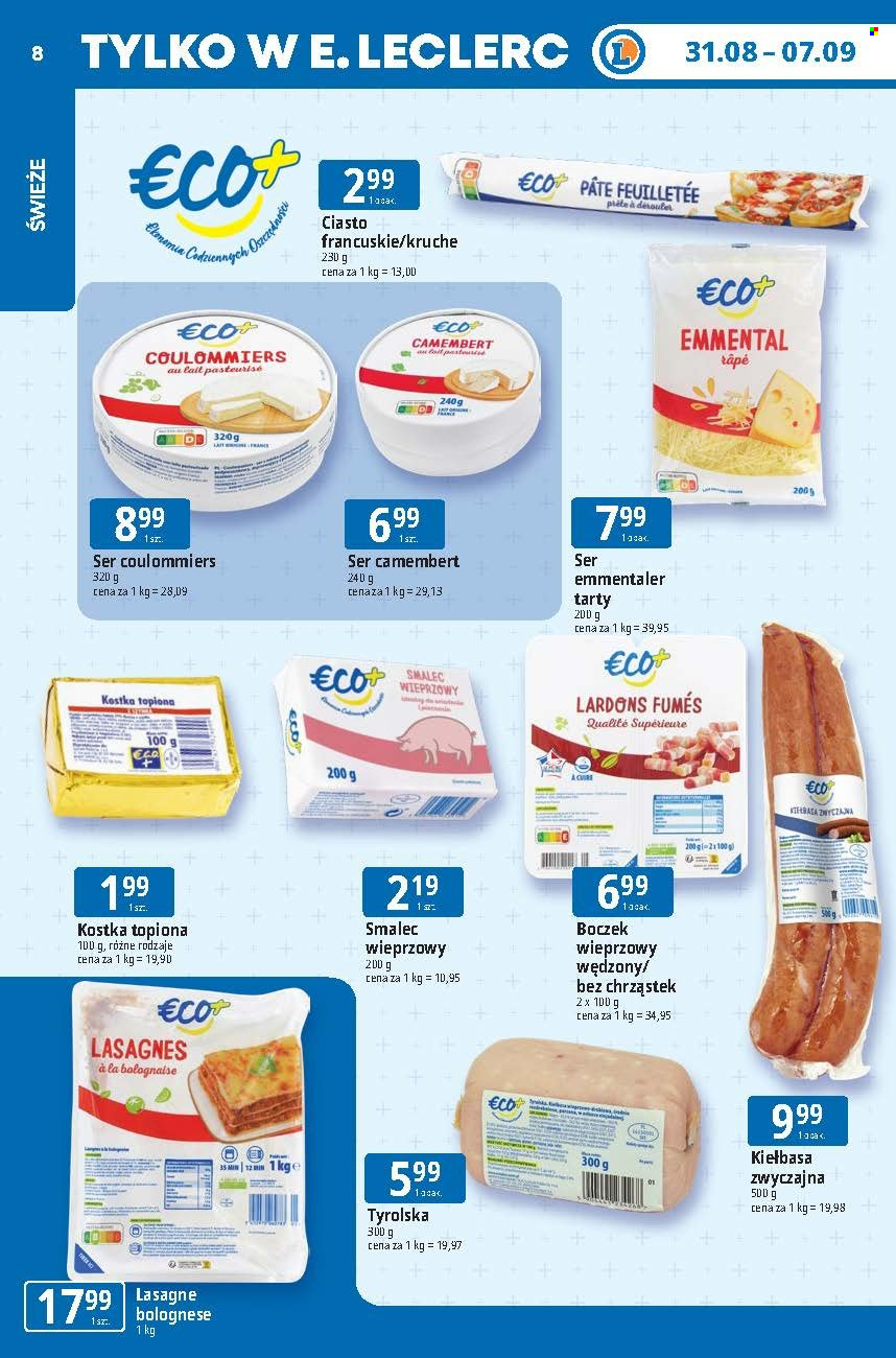 Gazetka E.Leclerc - 31.8.2026. - 7.9.2026.. Strona 8