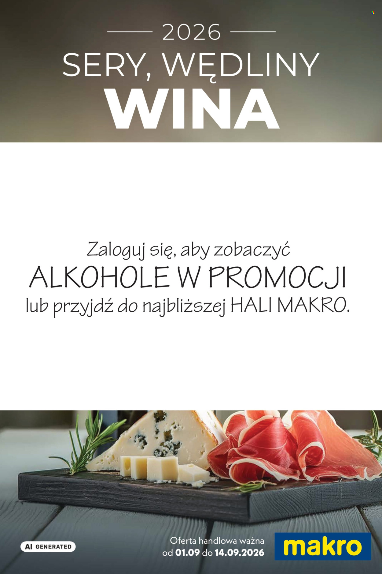 Gazetka Makro - 1.9.2026. - 14.9.2026.. Strona 1