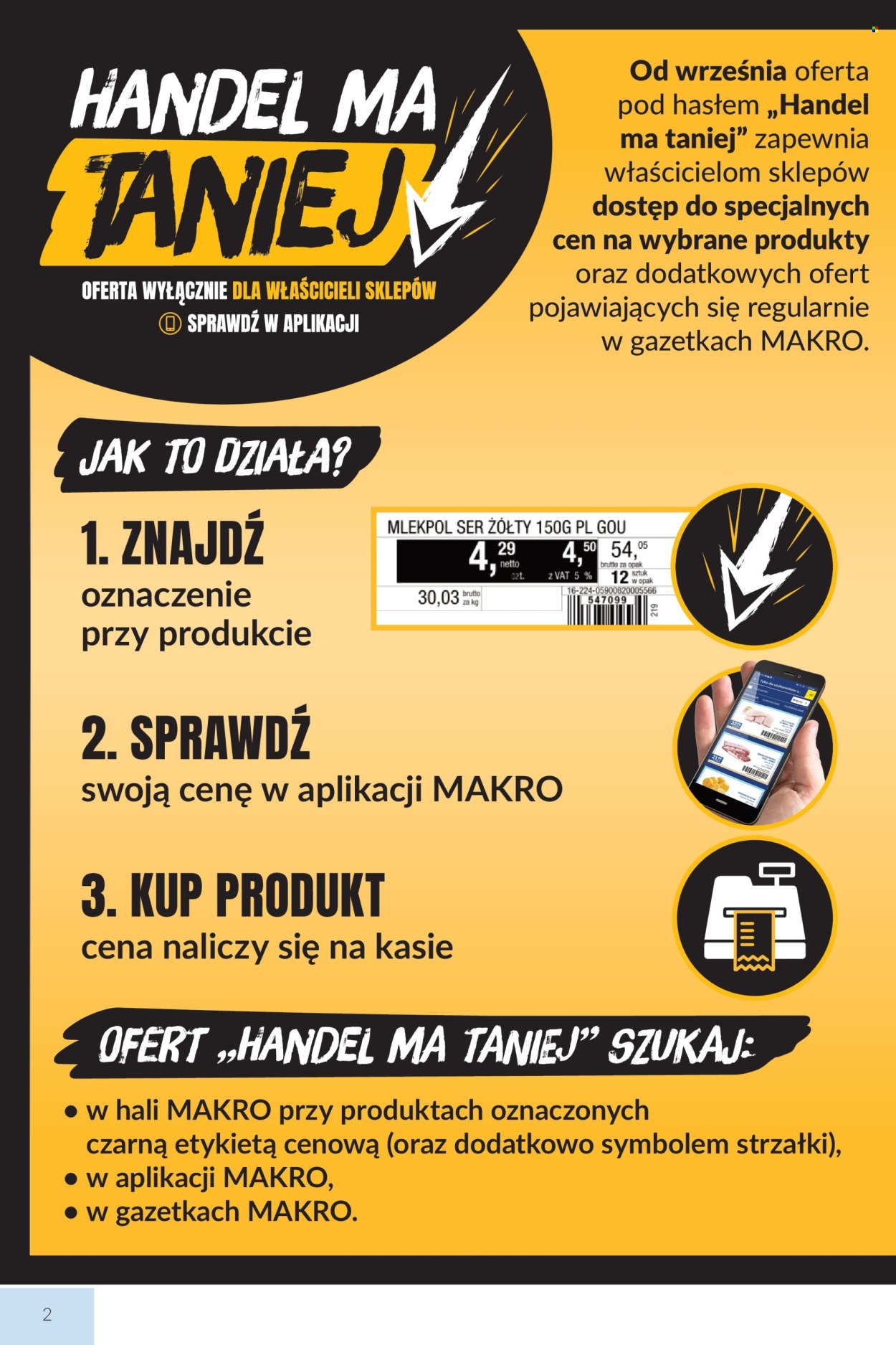 Gazetka Makro - 1.9.2026. - 14.9.2026.. Strona 2