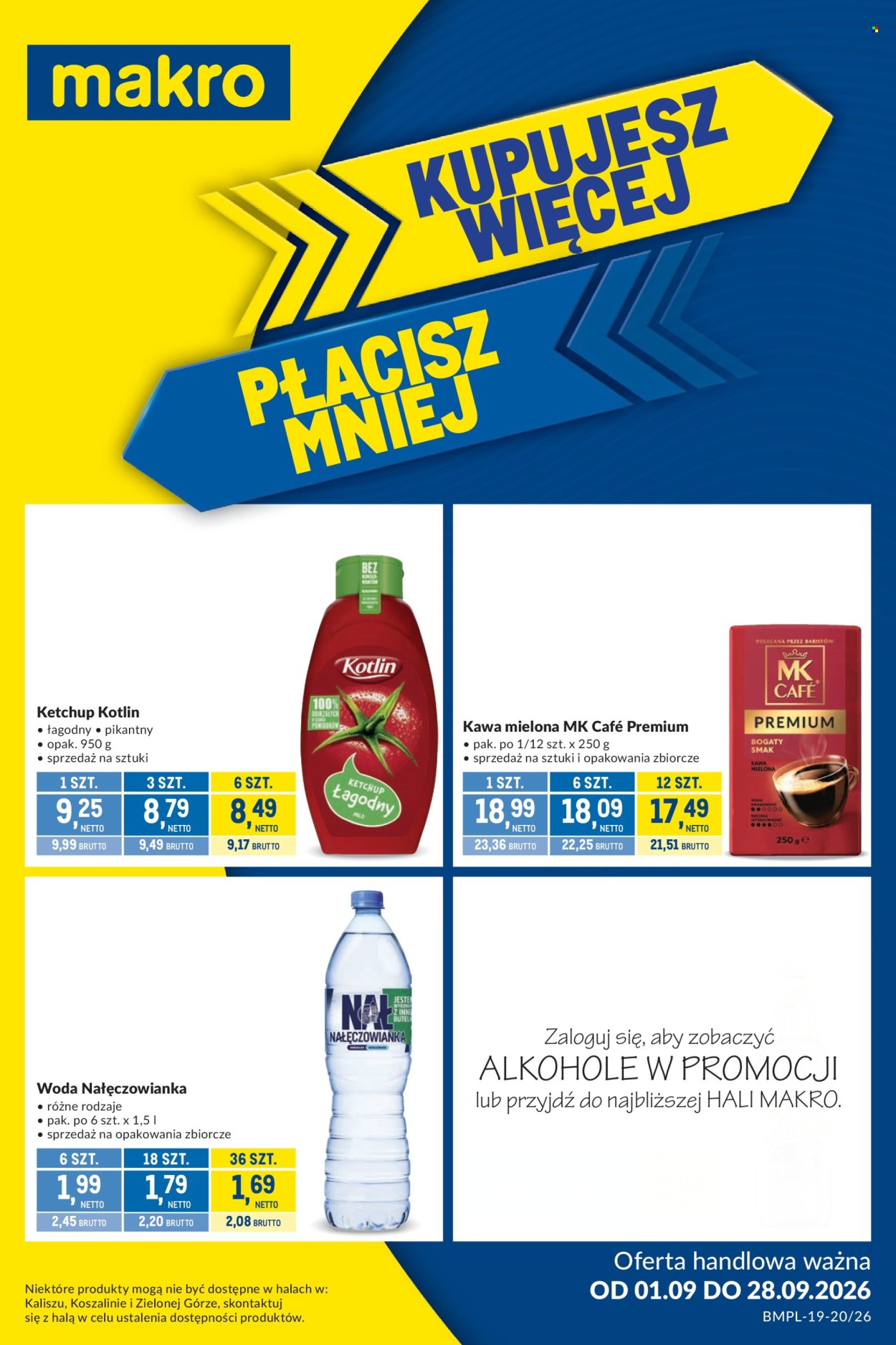 Gazetka Makro - 1.9.2026. - 28.9.2026.. Strona 1