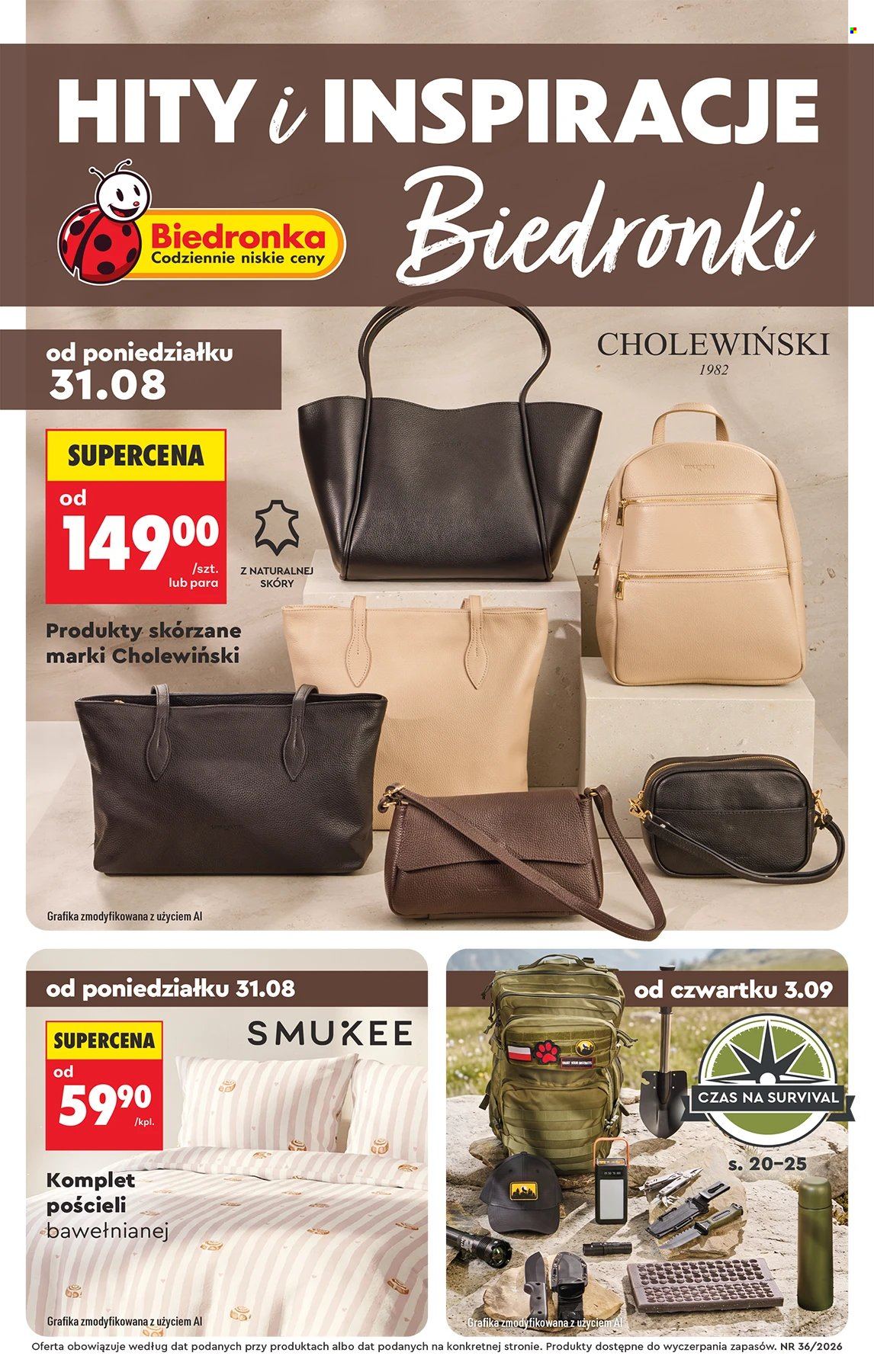 Gazetka Biedronka - 31.8.2026. - 16.9.2026.. Strona 1