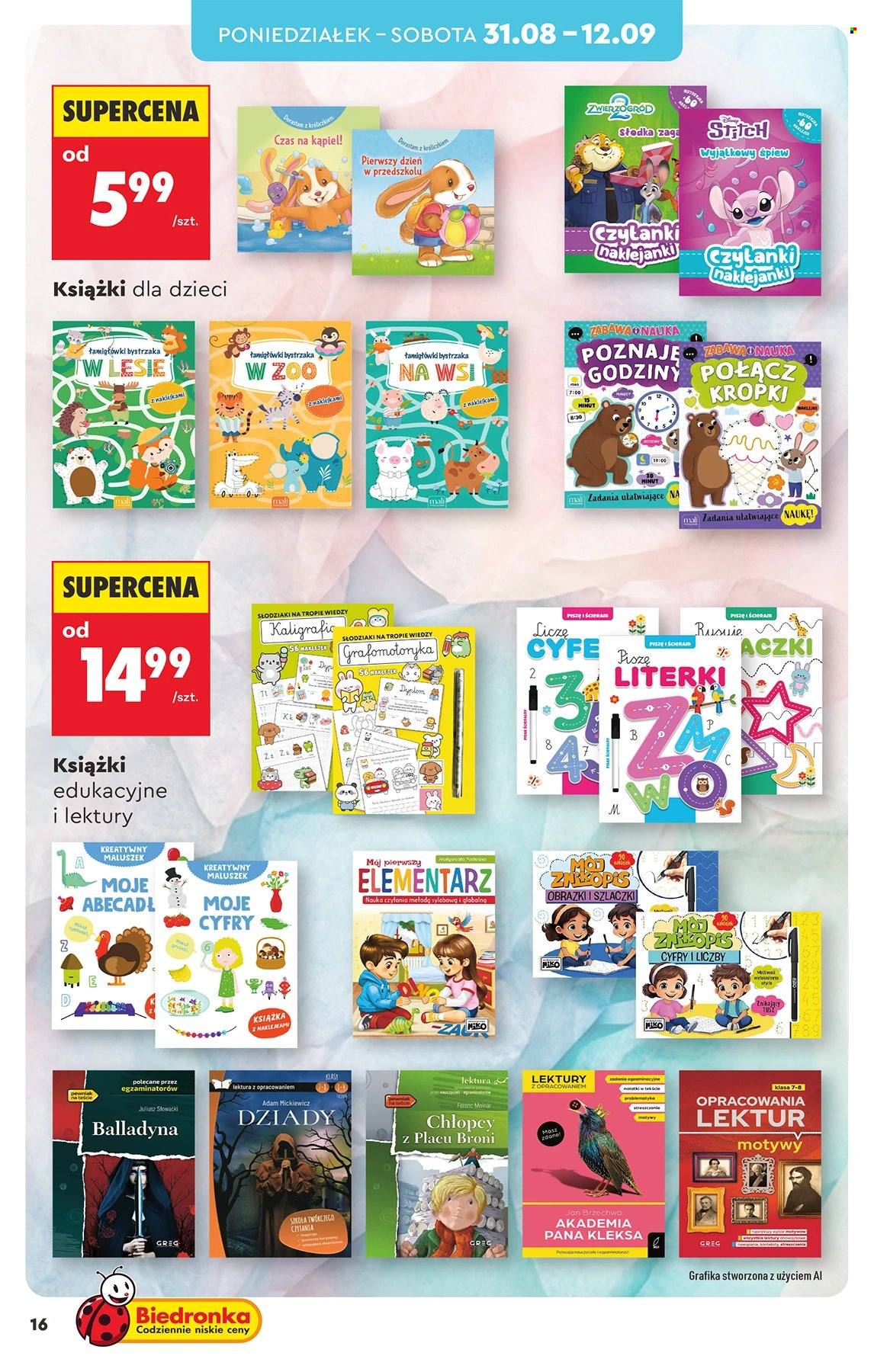 Gazetka Biedronka - 31.8.2026. - 16.9.2026.. Strona 16
