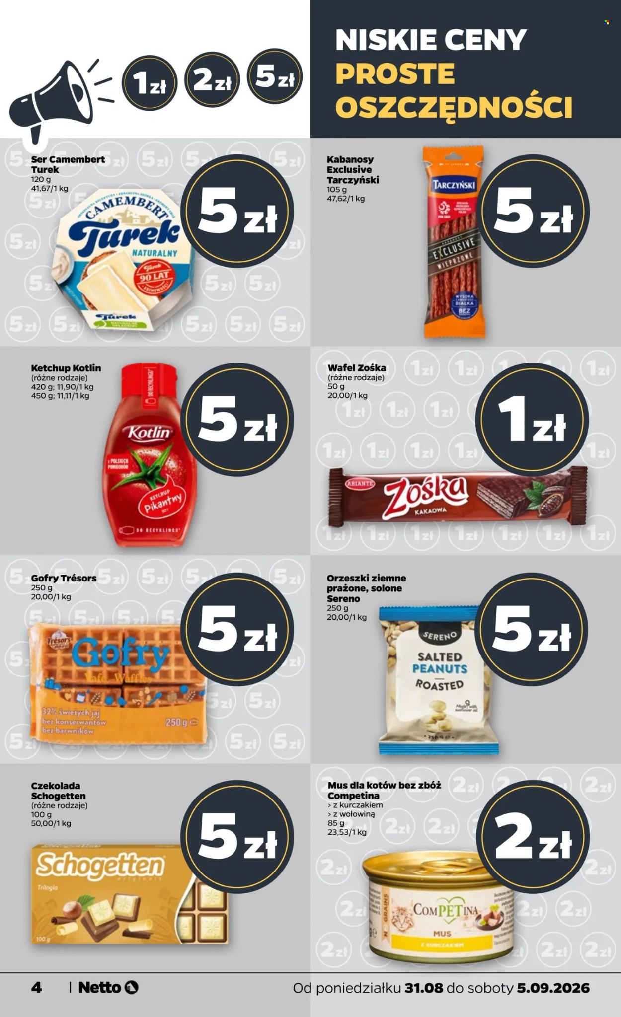 Gazetka Netto - 31.8.2026. - 5.9.2026.. Strona 4