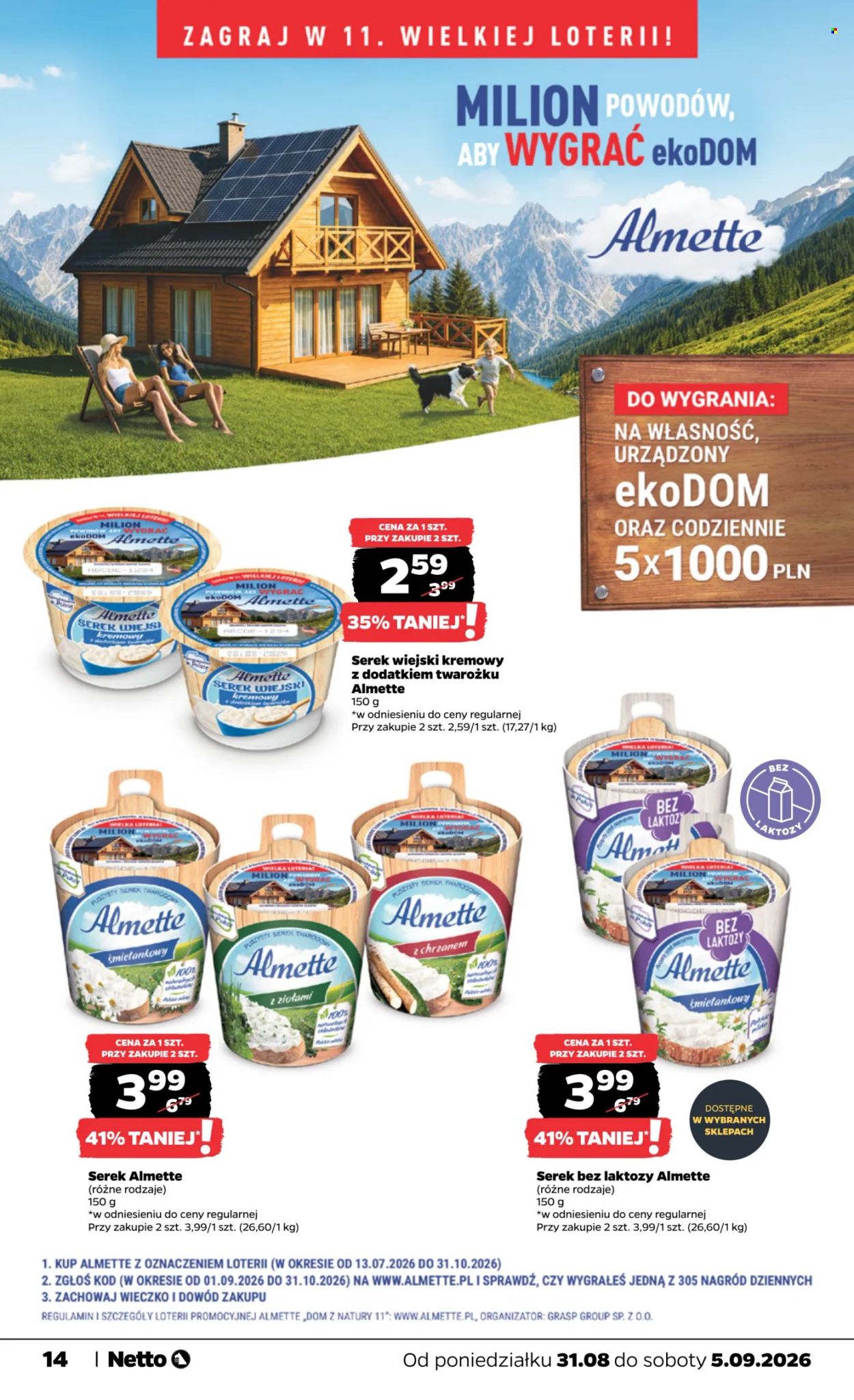Gazetka Netto - 31.8.2026. - 5.9.2026.. Strona 14