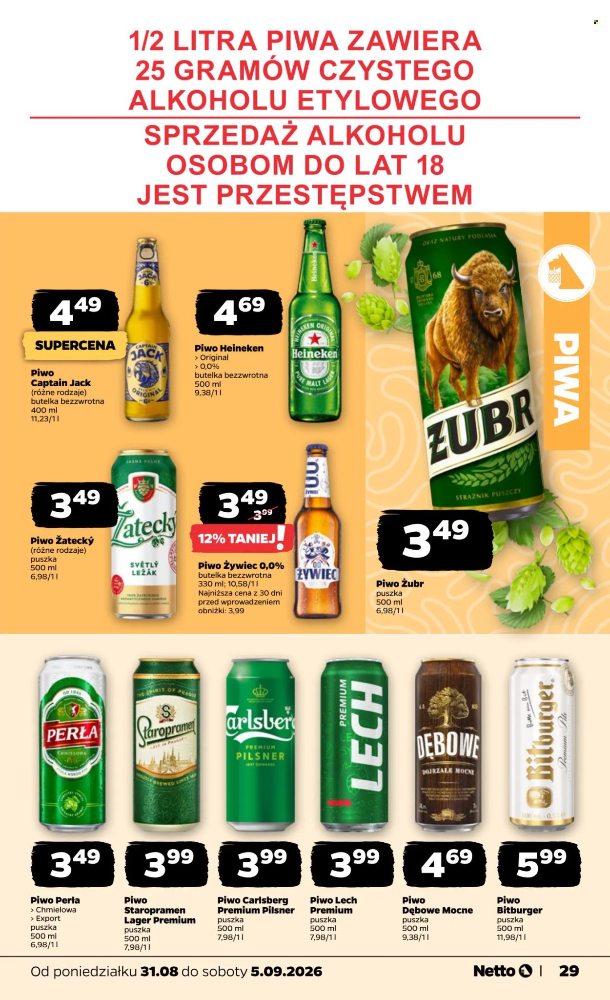 Gazetka Netto - 31.8.2026. - 5.9.2026.. Strona 29