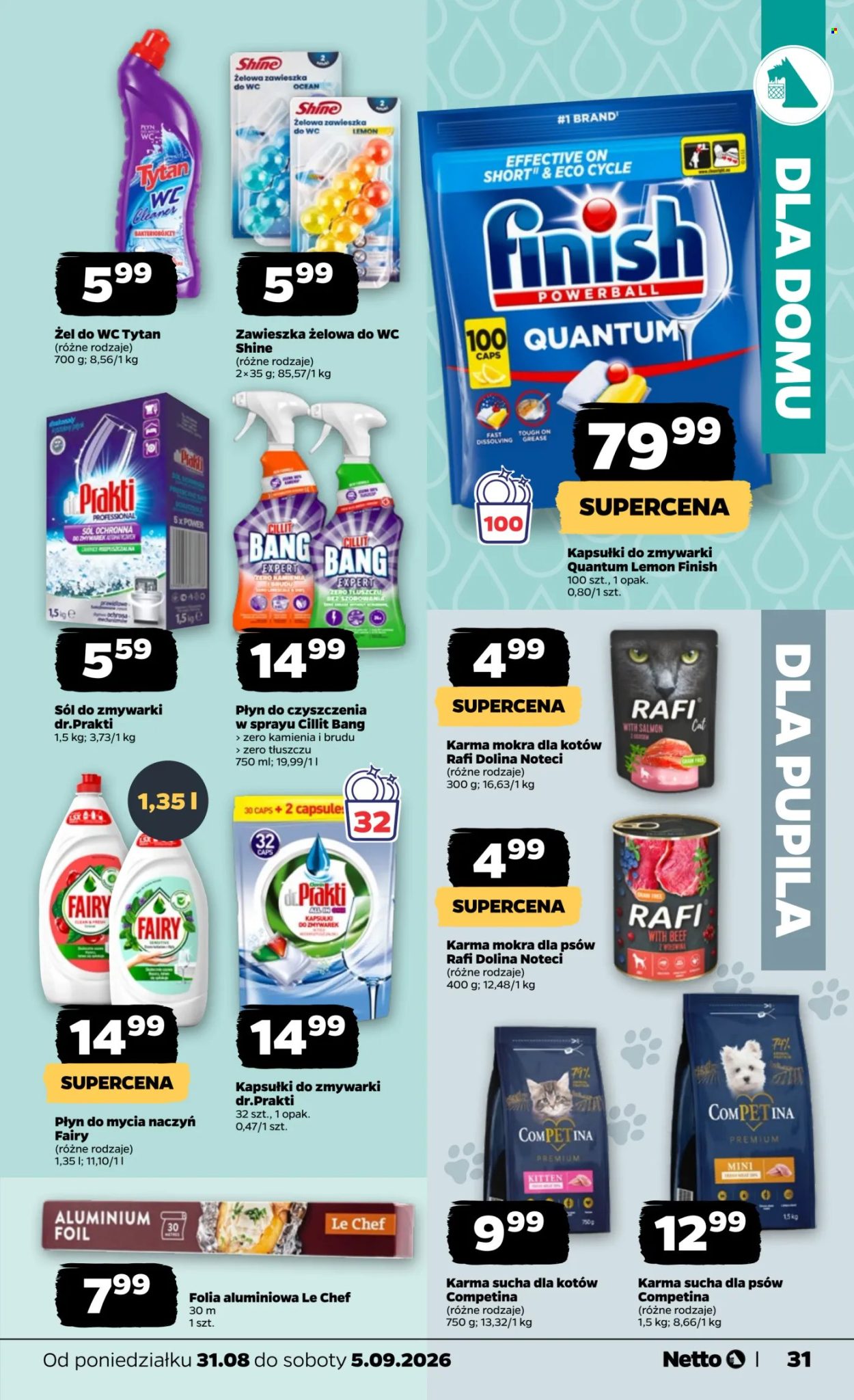 Gazetka Netto - 31.8.2026. - 5.9.2026.. Strona 31