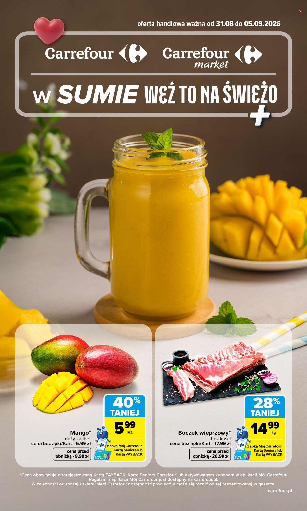 Gazetka Carrefour - 31.8.2026. - 5.9.2026.. Strona 1