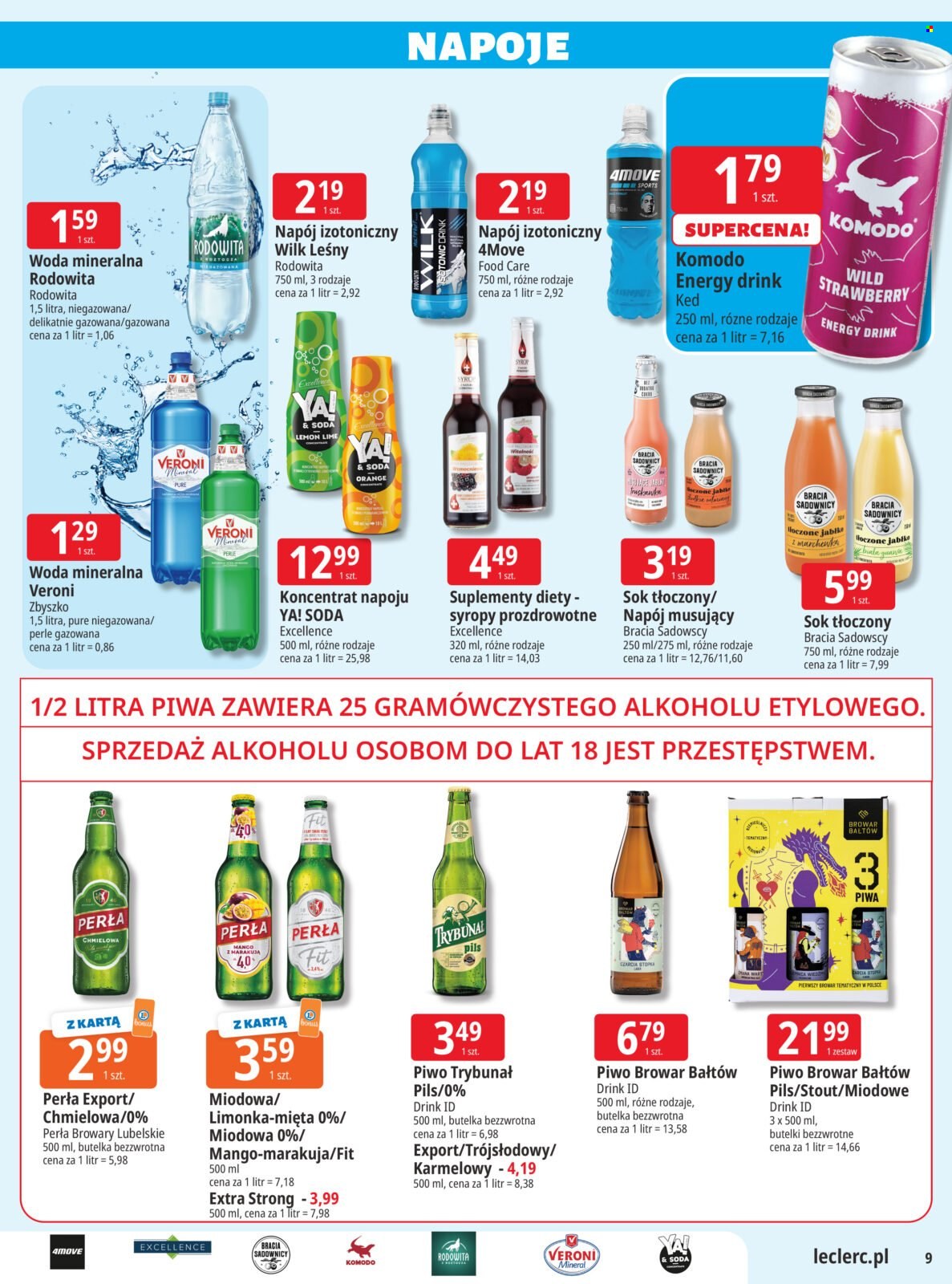Gazetka E.Leclerc - 8.9.2026. - 19.9.2026.. Strona 9