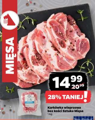 Karkówka wieprzowa bez kości Sztuka Mięsa