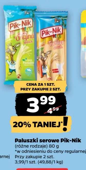 Paluszki serowe Pik-Nik