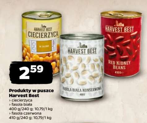 Produkty w puszce Harvest Best