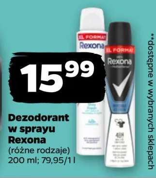 Dezodorant w sprayu Rexona