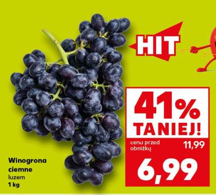 Winogrona ciemne, luzem 1 kg