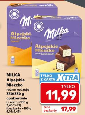 Milka Alpejskie Mleczko