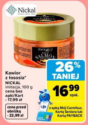 Kawior z łososia NICKAL