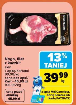 Noga, filet z kaczki