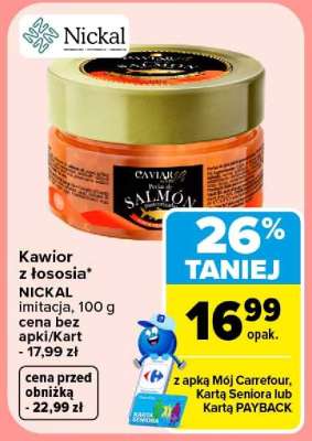 Kawior z łososia