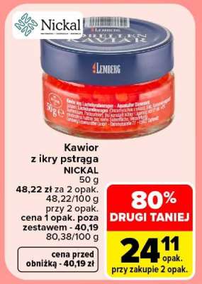 Kawior z ikry pstrąga
