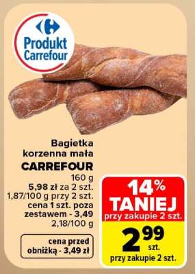 Bagietka korzenna mała