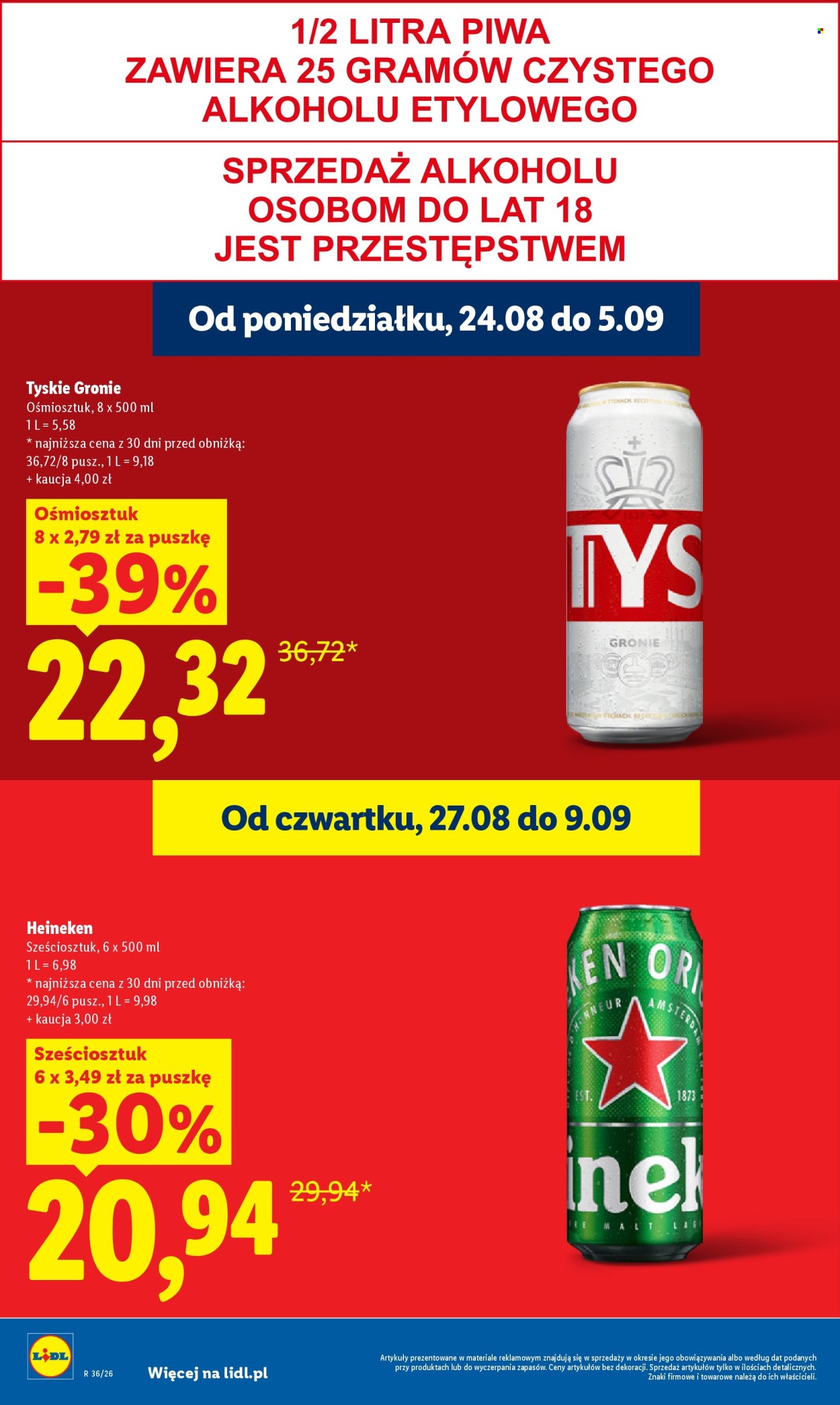 Gazetka Lidl - 31.8.2026. - 2.9.2026.. Strona 22