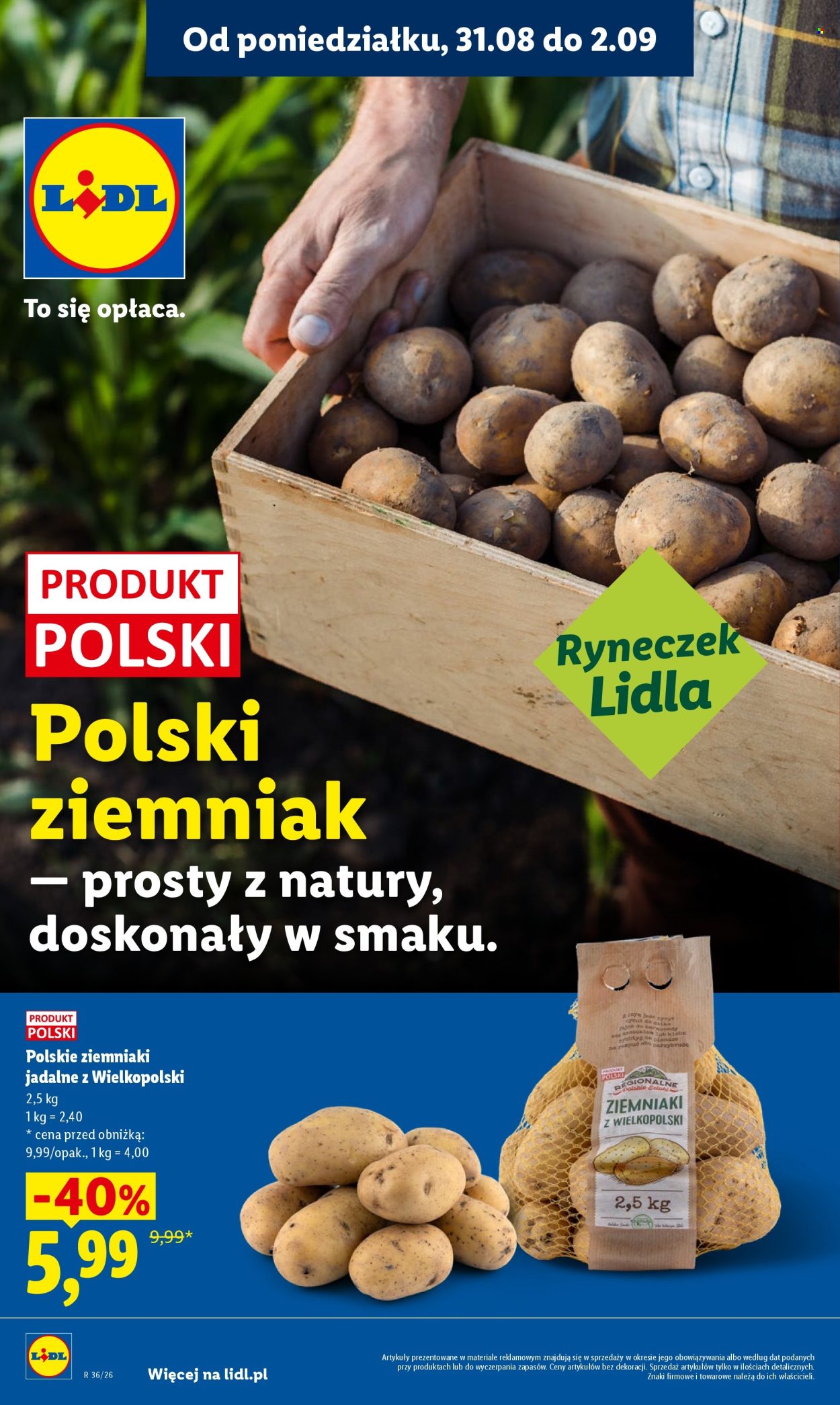 Gazetka Lidl - 31.8.2026. - 2.9.2026.. Strona 36