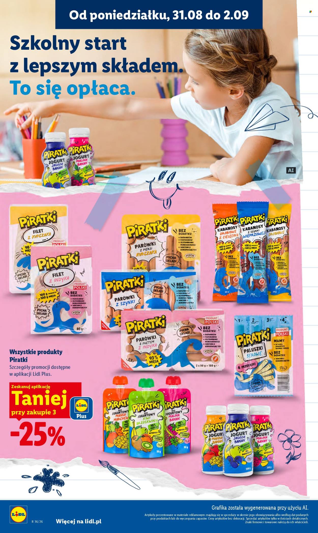 Gazetka Lidl - 31.8.2026. - 2.9.2026.. Strona 44