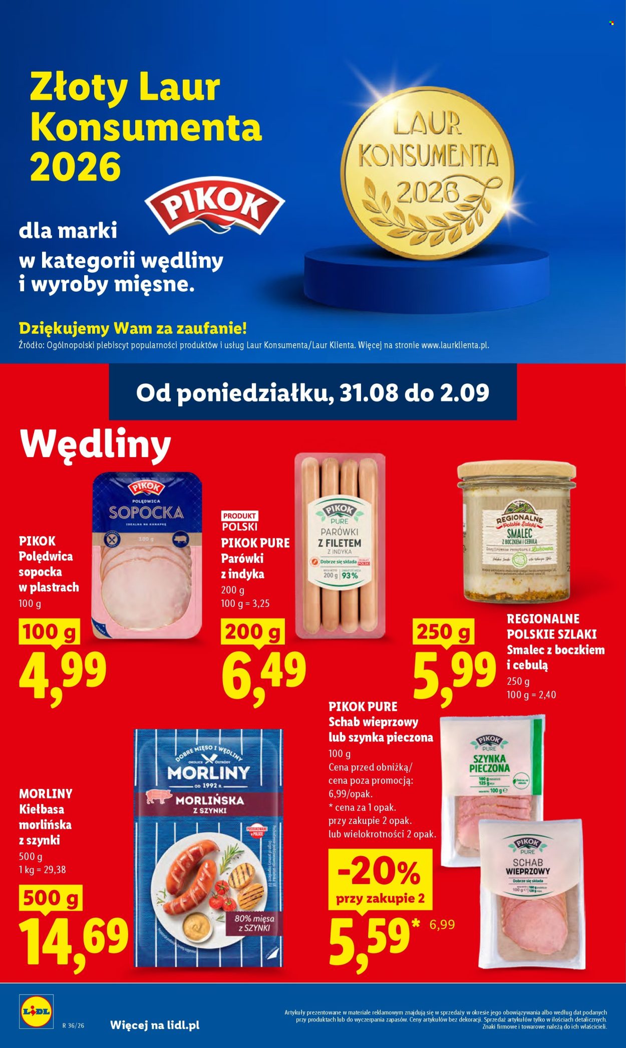 Gazetka Lidl - 31.8.2026. - 2.9.2026.. Strona 54