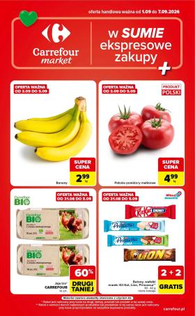 Carrefour Market - w SUMIE ekspresowe zakupy