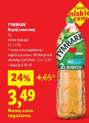 TYMBARK Napój owocowy*