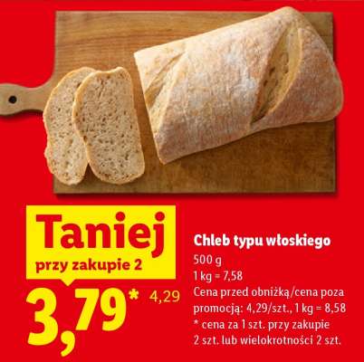 Chleb typu włoskiego