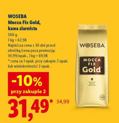 WOSEBA Mocca Fix Gold, kawa ziarnista