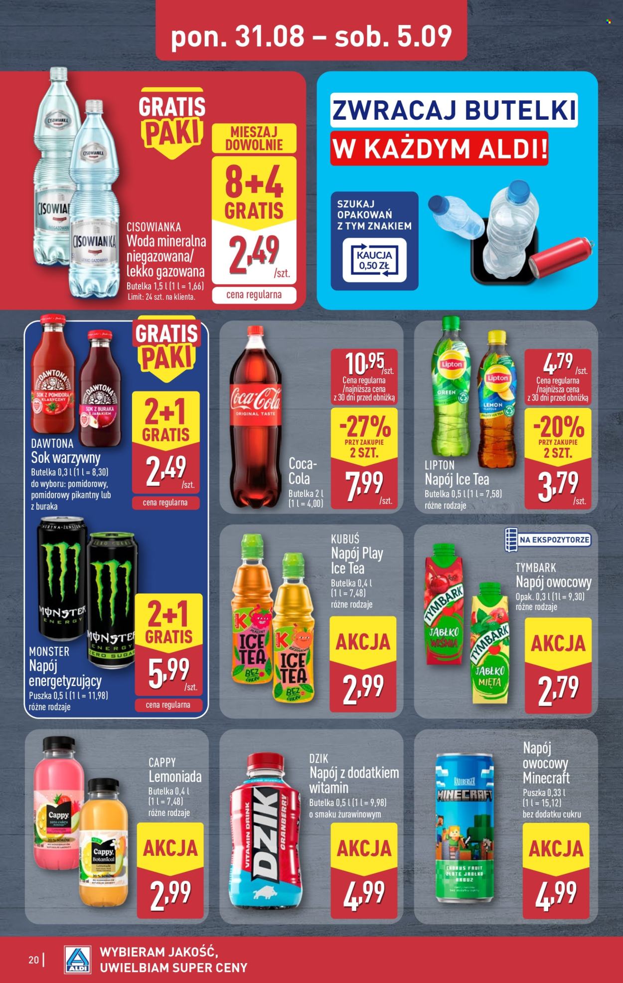 Gazetka ALDI - 31.8.2026. - 5.9.2026.. Strona 20