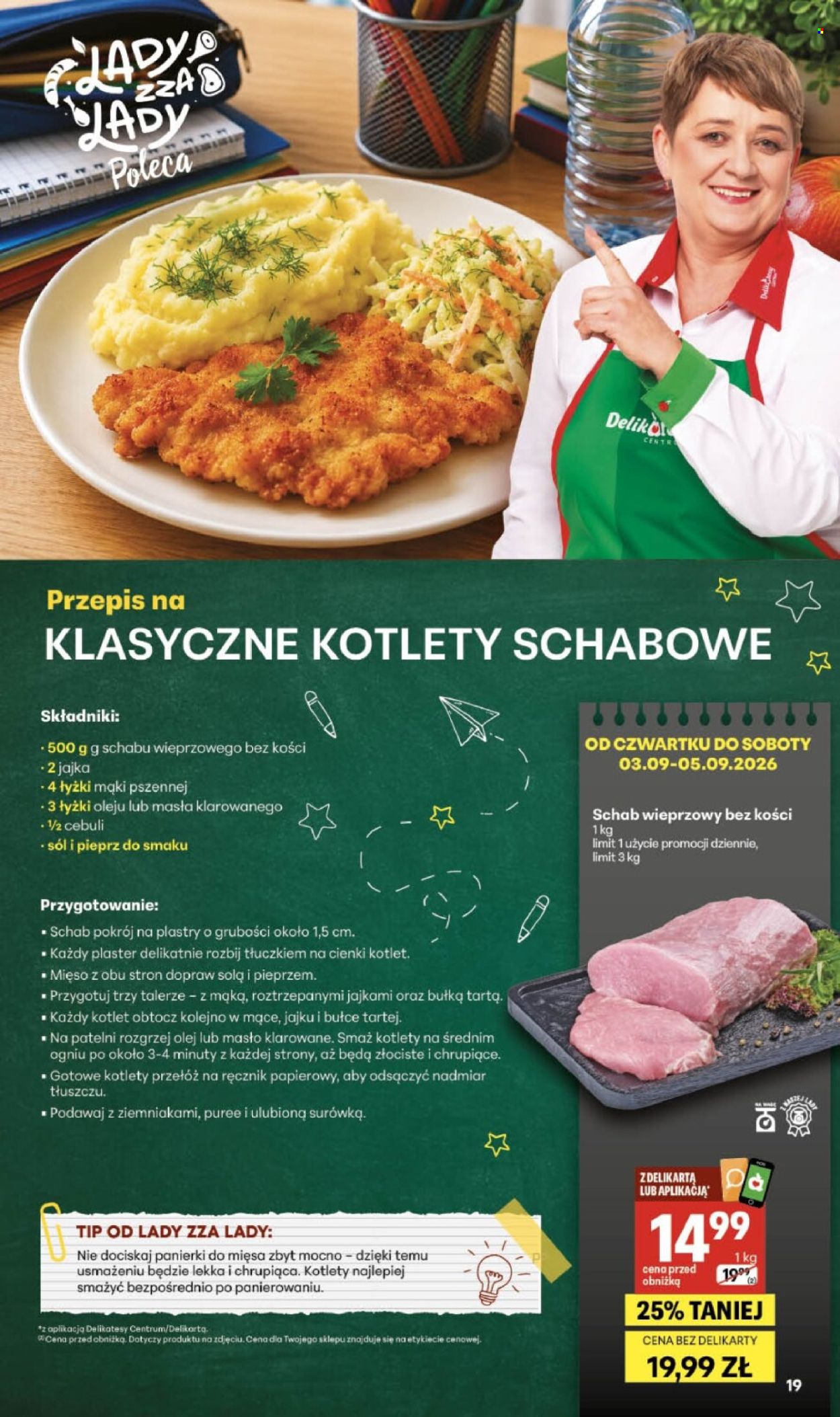 Gazetka Delikatesy Centrum - 3.9.2026. - 9.9.2026.. Strona 19