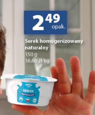 Serek homogenizowany naturalny