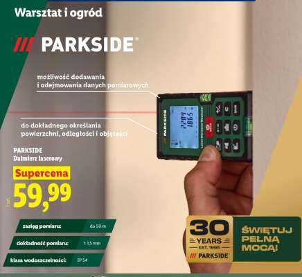 PARKSIDE Dalmierz laserowy