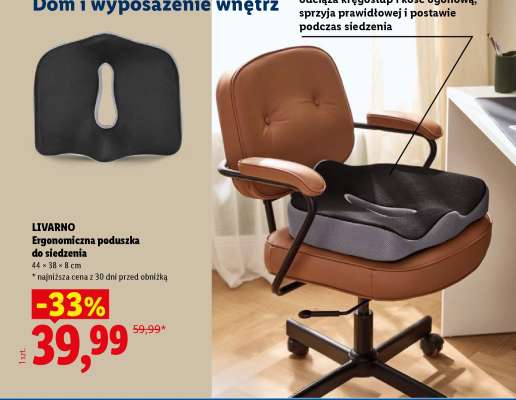 LIVARNO Ergonomiczna poduszka do siedzenia