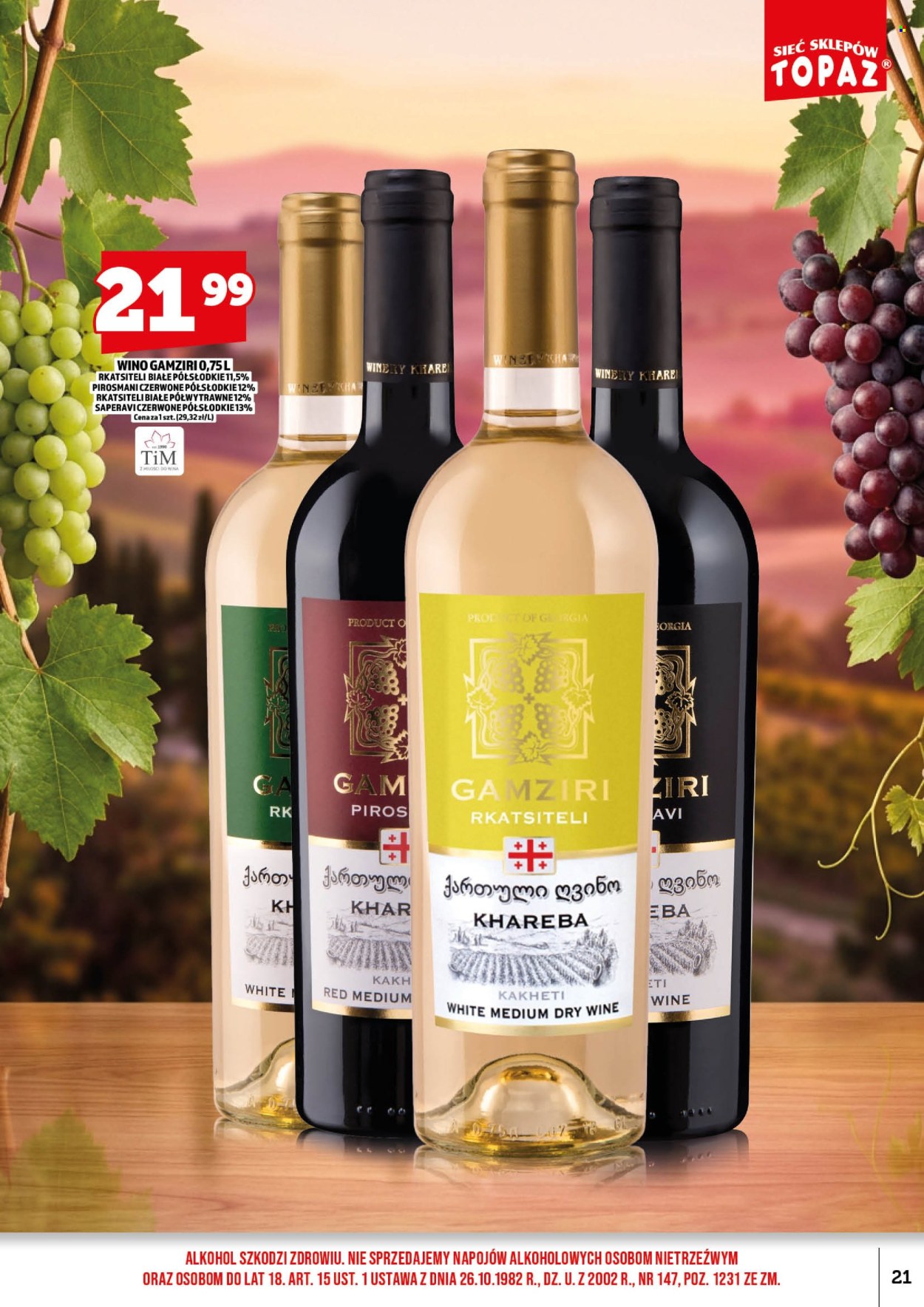Gazetka Topaz - 1.9.2026. - 15.9.2026.. Strona 23