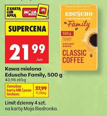 Kawa mielona Eduscho Family, 500 g