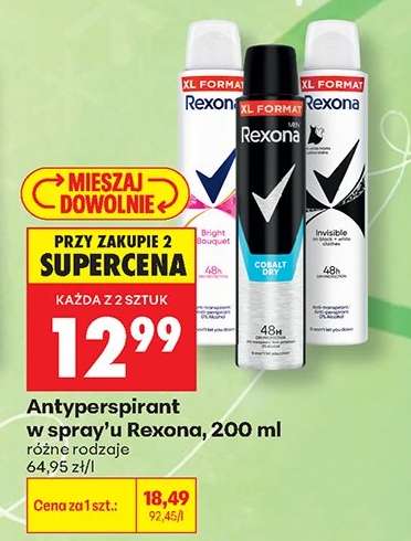 Antyperspirant w spray'u Rexona, 200 ml