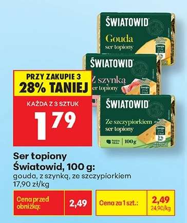 Ser topiony Światowid, 100 g