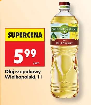 Olej rzepakowy Wielkopolski 1 l