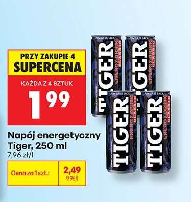 Napój energetyczny Tiger 250 ml