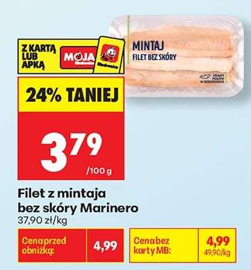 Filet z mintaja bez skóry Marinero
